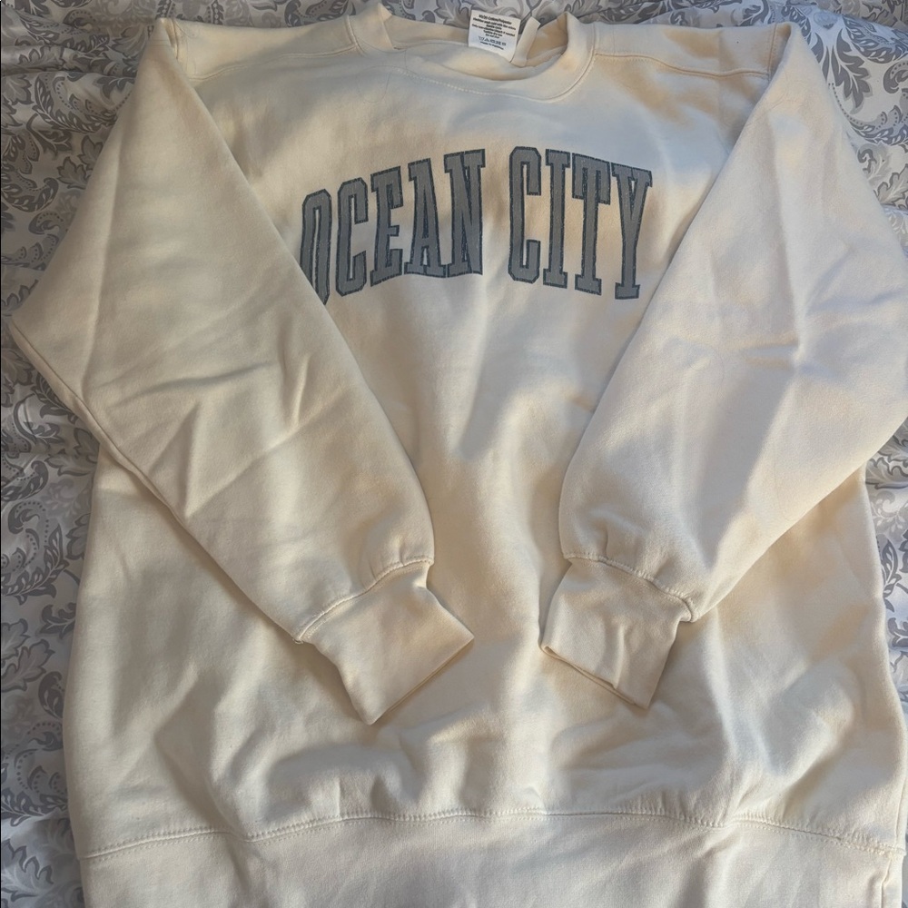 Ocean city crewneck sweatshirt